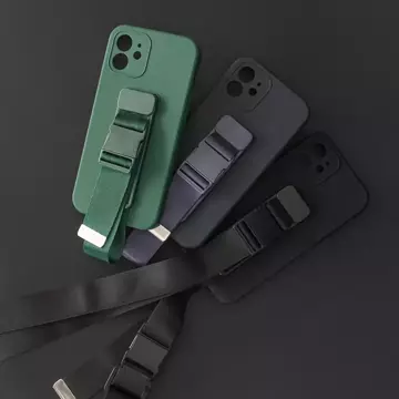 Kordeltasche Gelhülle mit Umhängeband Kette Handtasche Umhängeband iPhone 13 Pro Max gelb