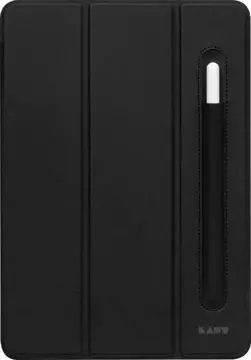 LAUT Huex Folio - Schutzhülle mit Halter für Apple Pencil für iPad Pro 12.9" 4/5/6G (schwarz)