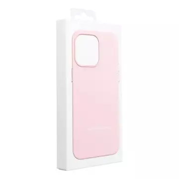 Leder Mag Cover Hülle kompatibel mit MagSafe für Apple iPhone 15 rosa