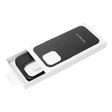 Leder Mag Cover Hülle kompatibel mit MagSafe für Apple iPhone 15 schwarz