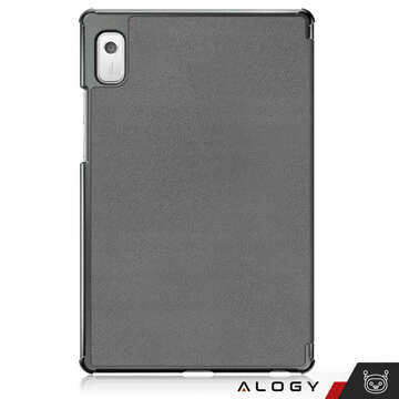 Lenovo Tab M9 2023 9" Tablet-Hülle TB310XU TB310FU Alogy Book Cover Case Schutzhülle Graues Glas