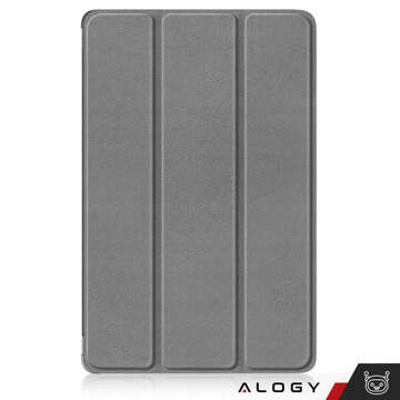 Lenovo Tab M9 2023 9" Tablet-Hülle TB310XU TB310FU Alogy Book Cover Case Schutzhülle Graues Glas