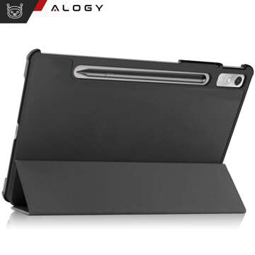 Lenovo Tab P11 Pro 2 Gen 11.2 Tablet-Hülle TB-132FU TB-132XU Hülle Alogy Book Cover Schwarz