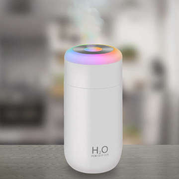 Luftbefeuchter Aroma Diffuser LED Aromatherapie USB Weiß