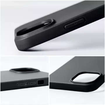 MATT-Hülle für Apple iPhone 15 Pro Max, schwarz