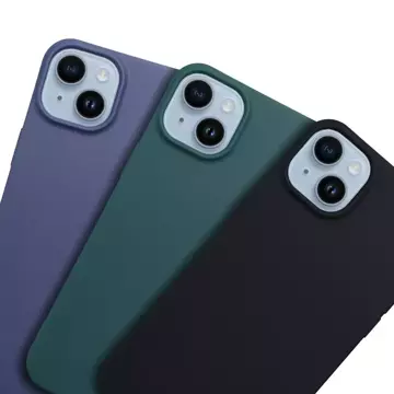 MATT-Hülle für Apple iPhone 15 blau