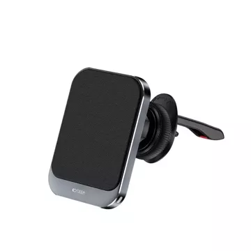 MM15W-V2 Magnetische MagSafe Vent Autohalterung, kabelloses Ladegerät 15 W SCHWARZ, induktive Autohalterung für den Kühlergrill Schwarz