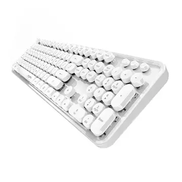 MOFII Sweet 2.4G kabelloses Tastatur-Maus-Set (weiß)