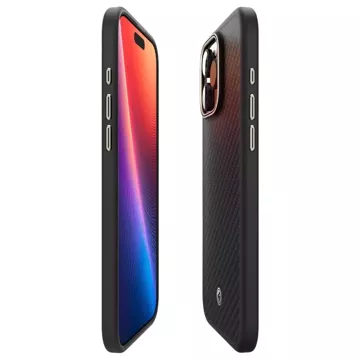 Mag Safe Case für iPhone 16 Pro Schwarz/Natur