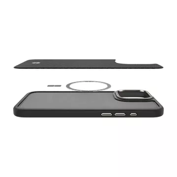 Mag Safe Case für iPhone 16 Pro Schwarz/Natur