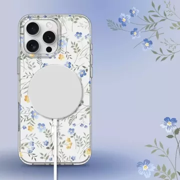 MagMood MagSafe iPhone 16 Pro-Hülle Frühlingsblumen