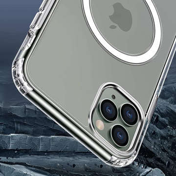 MagSafe Alogy Ultra Slim Mag Case für iPhone 11 Pro Qi-Ladegeräte Transparent