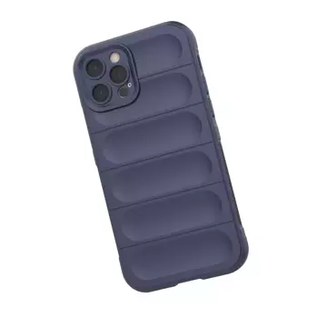 Magic Shield Case Hülle für iPhone 12 Pro elastische Panzerhülle bordeaux