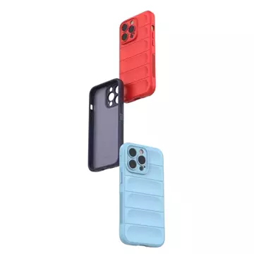 Magic Shield Case Hülle für iPhone 13 Pro Max flexible gepanzerte Hülle rot