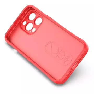 Magic Shield Case Hülle für iPhone 13 Pro Max flexible gepanzerte Hülle rot