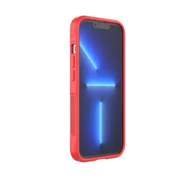 Magic Shield Case Hülle für iPhone 13 Pro Max flexible gepanzerte Hülle rot