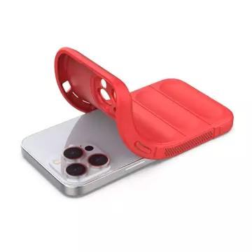 Magic Shield Case Hülle für iPhone 13 Pro Max flexible gepanzerte Hülle rot