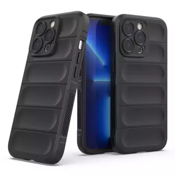 Magic Shield Case Hülle für iPhone 13 Pro Max flexible gepanzerte Hülle schwarz