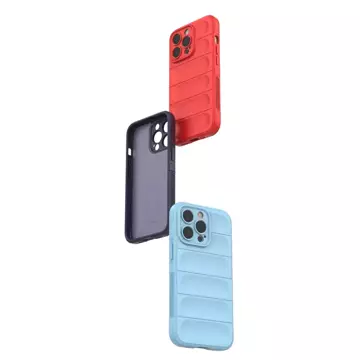 Magic Shield Case Hülle für iPhone 13 Pro flexible gepanzerte Hülle rot