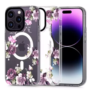 Magmood Schutzhülle für MagSafe für Apple iPhone 13 Pro Max Spring Floral