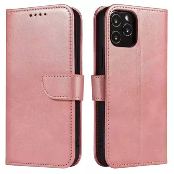 Magnet Case Elegante Schutzhülle mit Überschlag und Standfunktion für Samsung Galaxy A53 5G Pink