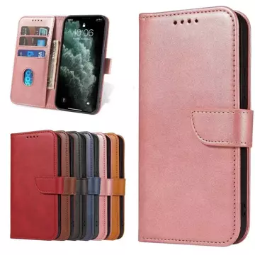 Magnet Case Elegante Schutzhülle mit Überschlag und Standfunktion für Samsung Galaxy A53 5G Pink