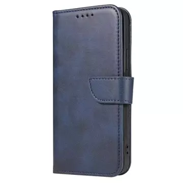 Magnet Case Elegante Schutzhülle mit Überschlag und Standfunktion für Samsung Galaxy A53 5G blau