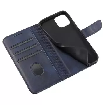 Magnet Case Elegante Schutzhülle mit Überschlag und Standfunktion für Samsung Galaxy A53 5G blau