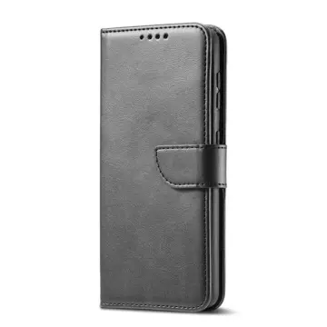 Magnet Case elegante Hülle mit Überschlag und Standfunktion für Samsung Galaxy S22 (S22 Plus) schwarz