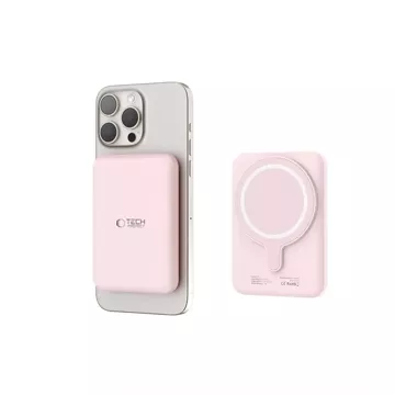 Magnetische Powerbank PB10 Lifemag Magsafe Power Bank 5000 mAh Pink