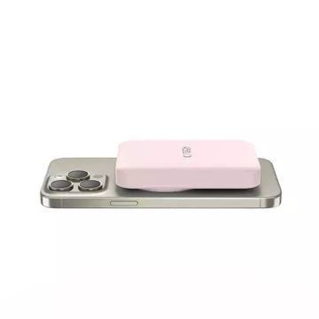 Magnetische Powerbank PB11 Lifemag Magsafe Power Bank 10000 mAh Pink