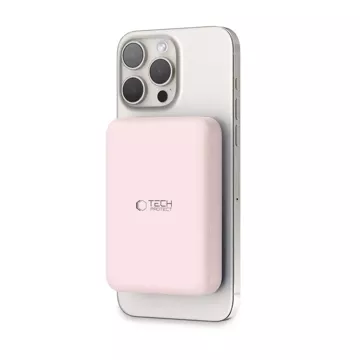 Magnetische Powerbank PB11 Lifemag Magsafe Power Bank 10000 mAh Pink