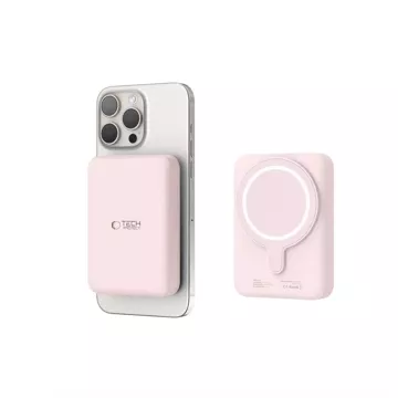 Magnetische Powerbank PB11 Lifemag Magsafe Power Bank 10000 mAh Pink