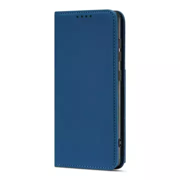 Magnetkartenetui für Xiaomi Redmi Note 11 Pouch Card Wallet Kartenhalter Blau