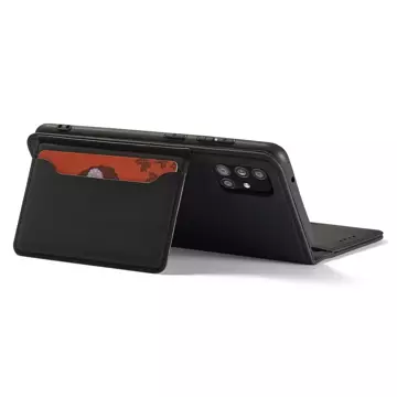 Magnetkartenetui für Xiaomi Redmi Note 11 Pro Pouch Wallet Card Holder Schwarz