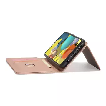 Magnetkartenhülle Hülle für Samsung Galaxy A53 5G Tasche Geldbörse Kartenhalter Pink