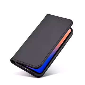 Magnetkartenhülle für iPhone 12 Cover Card Wallet Kartenständer schwarz