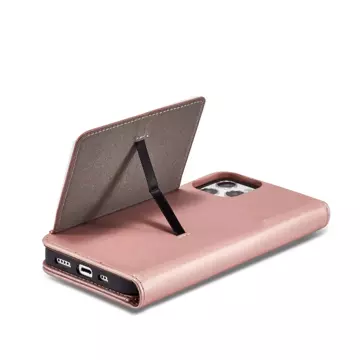 Magnetkartenhülle für iPhone 12 Pro Max Tasche Kartenetui Kartenhalter Pink