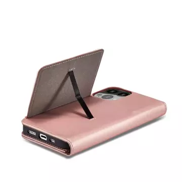 Magnetkartenhülle für iPhone 13 Pro Tasche Kartenetui Kartenhalter Pink