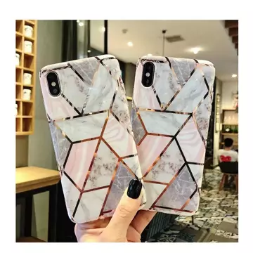 Marble galaxy s21 fe rosa