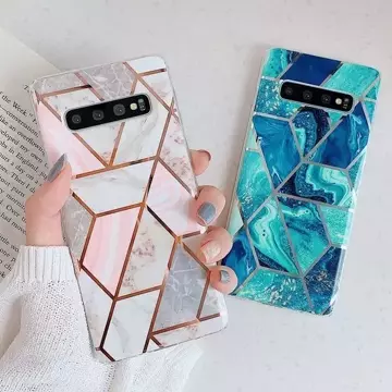 Marble galaxy s21 fe rosa