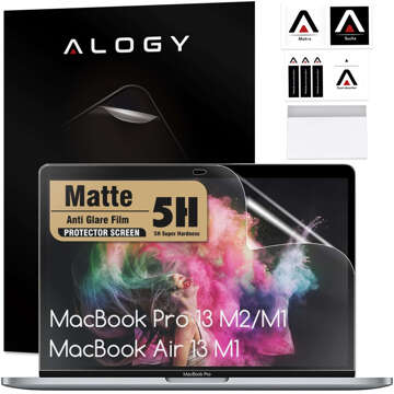 Matte Displayschutzfolie für MacBook Pro 13 MacBook Air 13 Alogy Displayschutzfolie