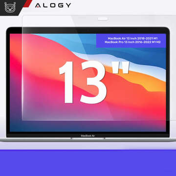 Matte Displayschutzfolie für MacBook Pro 13 MacBook Air 13 Alogy Displayschutzfolie