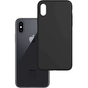 Matthülle 3mk Matthülle für Apple iPhone X/XS Schwarz