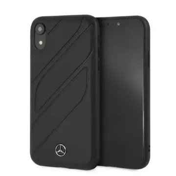 Mercedes MEHCI61THLBK Schutzhülle für Apple iPhone Xr 6.1" schwarz/schwarz Hardcase New Organic I