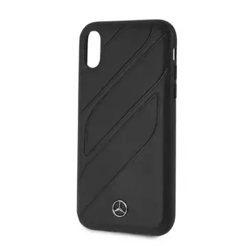 Mercedes MEHCI61THLBK Schutzhülle für Apple iPhone Xr 6.1" schwarz/schwarz Hardcase New Organic I