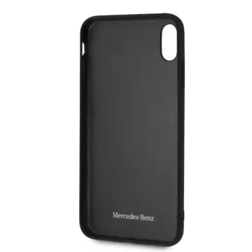 Mercedes MEHCI65THLBK Schutzhülle für Apple iPhone XS Max schwarz/schwarz Hardcase New Organic I