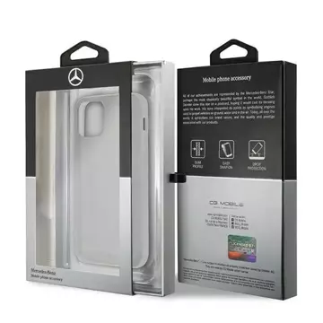 Mercedes MEHCP12SCLCT Schutzhülle für Apple iPhone 12 Mini 5.4" klar Hardcase Transparent Line