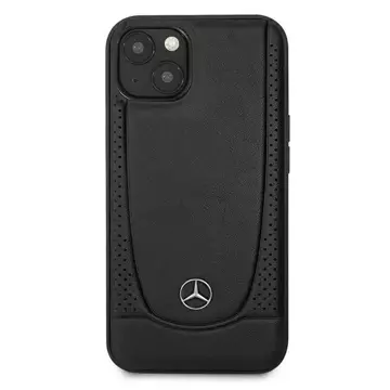 Mercedes MEHCP13SARMBK Schutzhülle für Apple iPhone 13 Mini 5.4" Hardcase schwarz/schwarz Urban Line