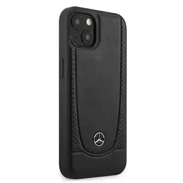 Mercedes MEHCP13SARMBK Schutzhülle für Apple iPhone 13 Mini 5.4" Hardcase schwarz/schwarz Urban Line